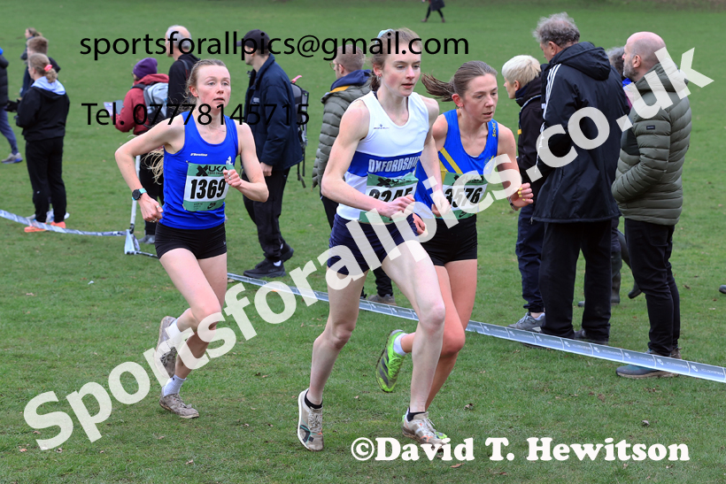 Senior Womens 2026 UK CAU Inter Counties Cross Country, Wollaton Park, Nottingham. Photo: David T. Hewitson/Sports for All Pics